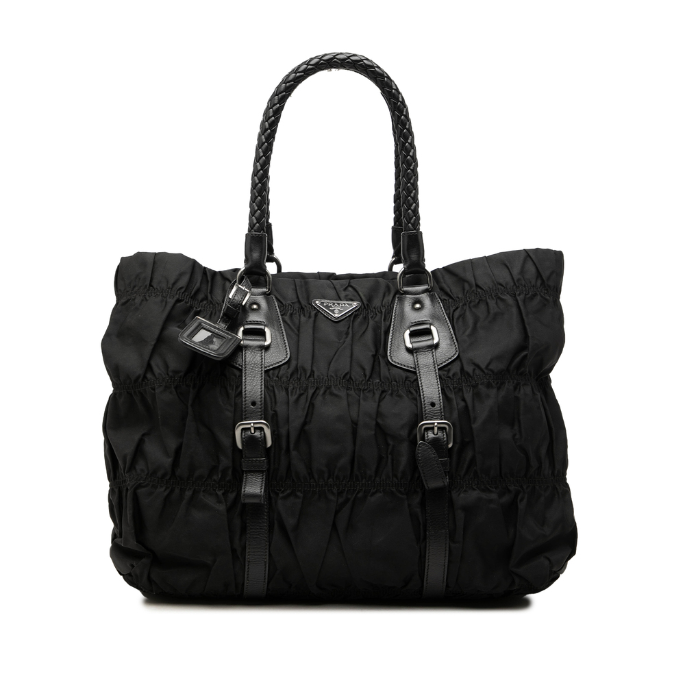 Pre-Loved Prada Tessuto Gaufre Satchel